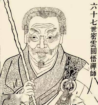 天童寺现存密云圆悟的三则公案、六处遗迹、九幅书法